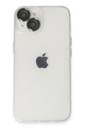 Mey İthalat® iPhone 14 Kılıf Luko Lens Silikon - Yeşil