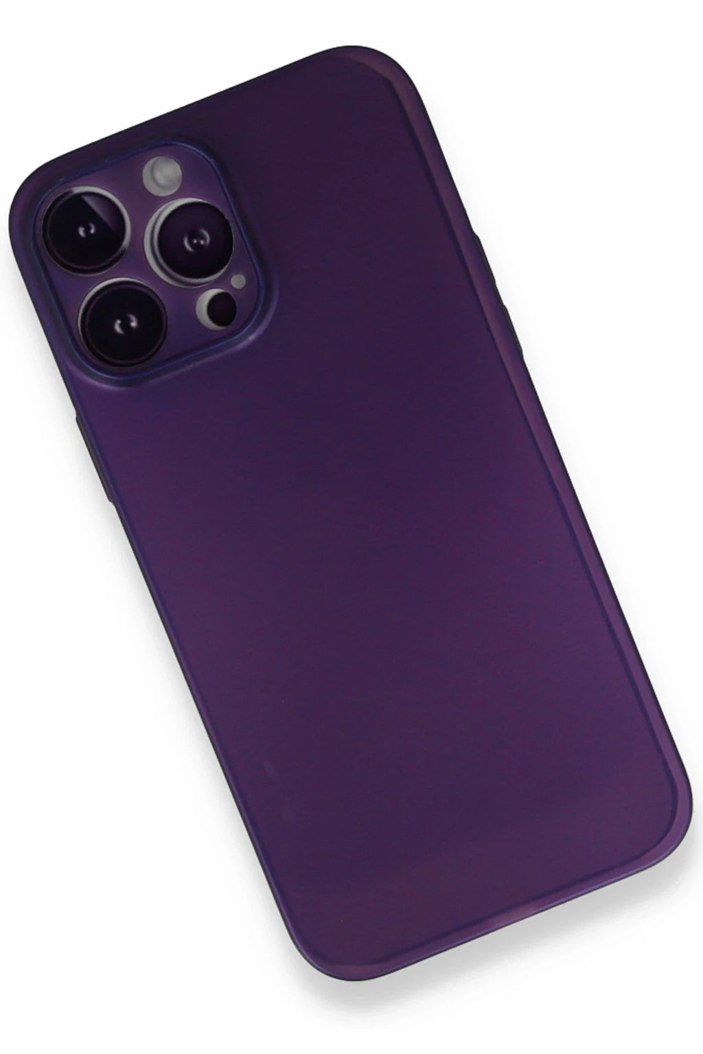 Mey İthalat® iPhone 14 Pro Max Kılıf PP Ultra İnce Kapak - Mor