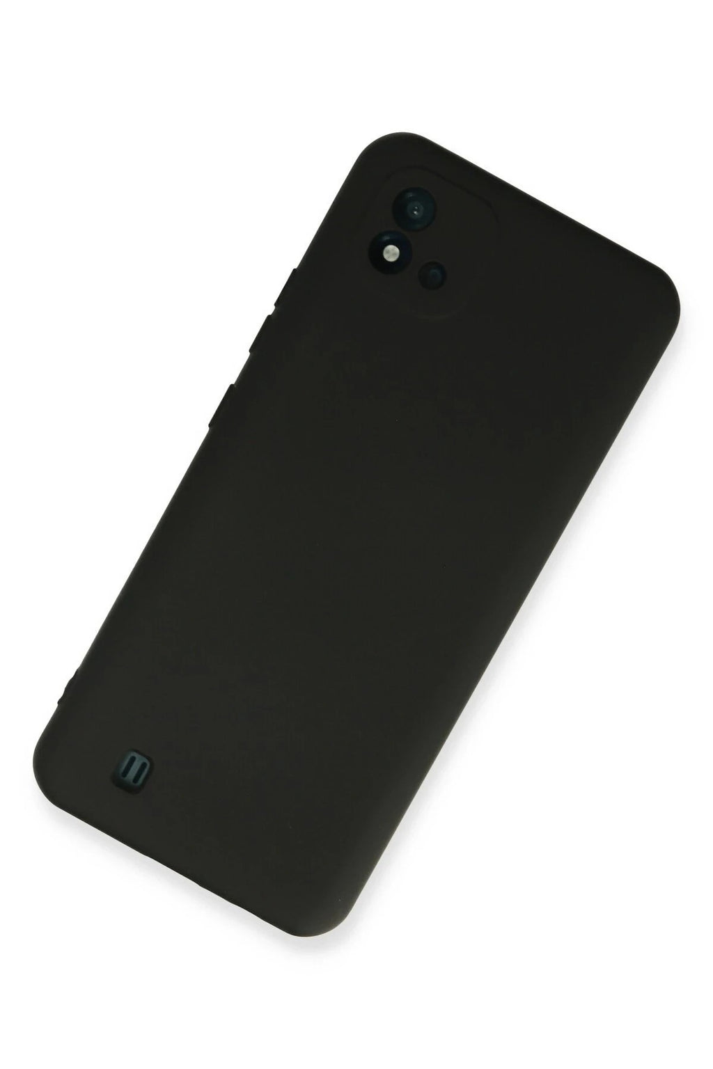 Mey İthalat® Realme C11 2021 Kılıf Nano içi Kadife Silikon - Siyah
