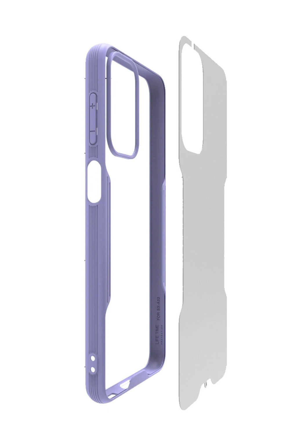 Mey İthalat® Samsung Galaxy A23 4G Kılıf Platin Silikon - Sarı