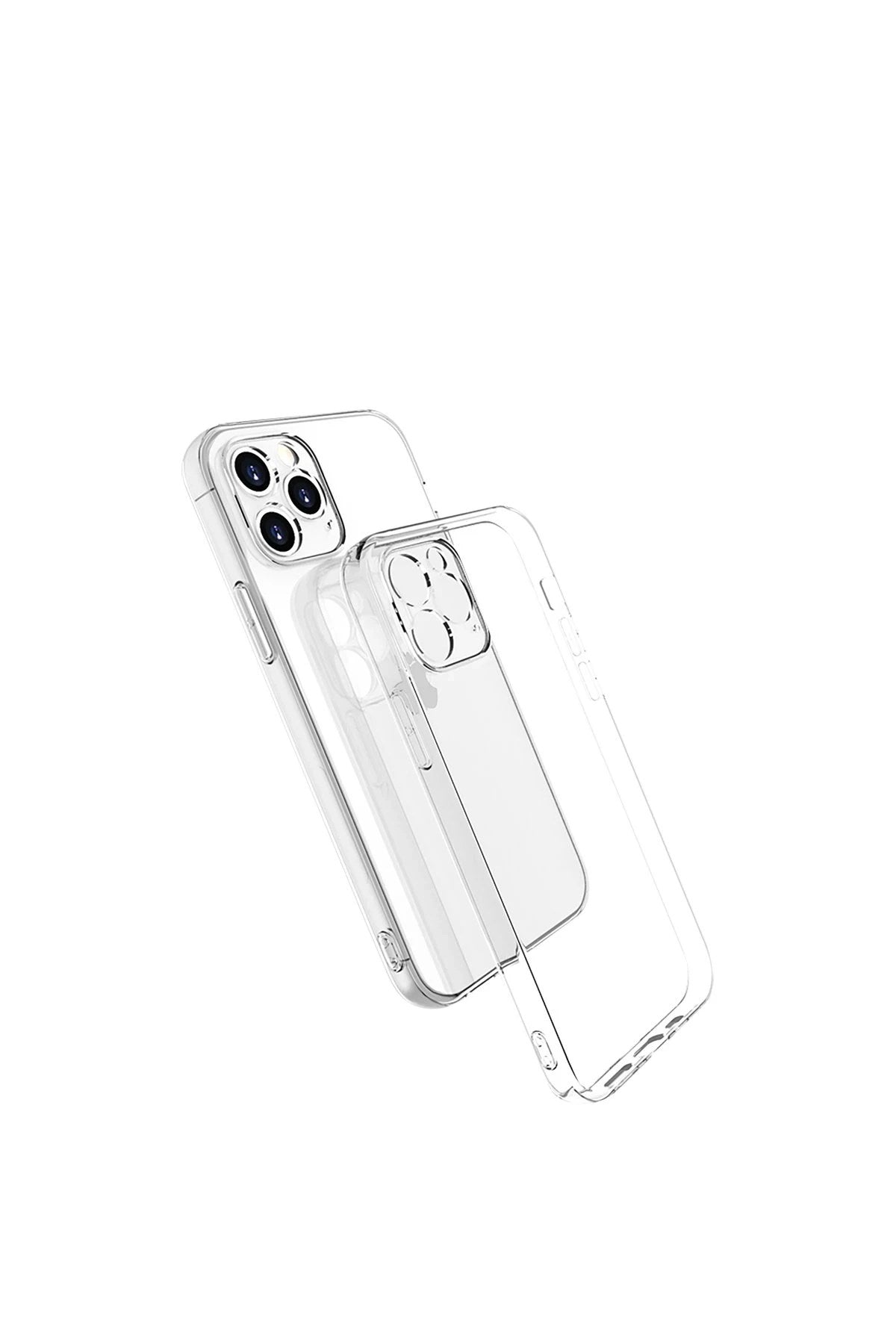 Mey İthalat® iPhone 13 Pro Kılıf Lüx Şeffaf Silikon
