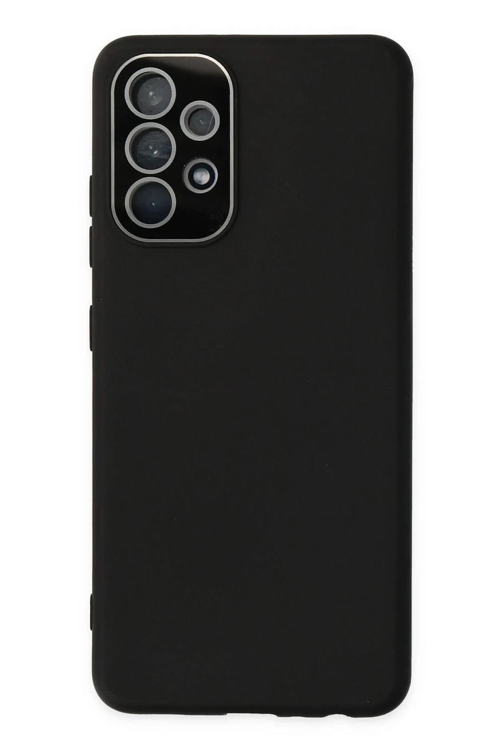 Mey İthalat® Samsung Galaxy A53 5G Kılıf Lansman Glass Kapak - Siyah