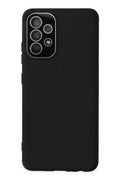Mey İthalat® Samsung Galaxy A53 5G Kılıf Lansman Glass Kapak - Siyah