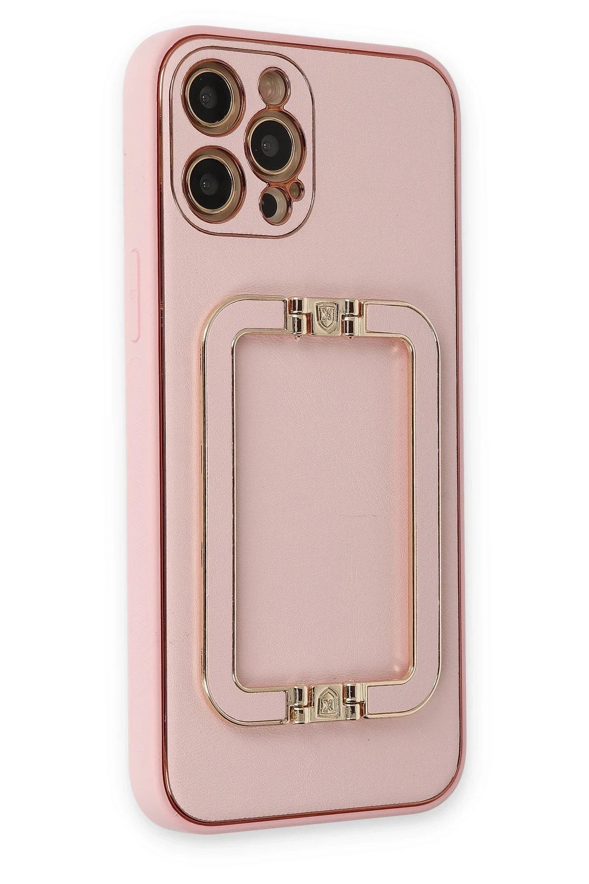Mey İthalat® iPhone 12 Pro Kılıf Coco Elit Kapak - Pembe