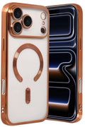 Mey İthalat® iPhone 17 Pro Kross Magneticsafe Kapak - Turuncu