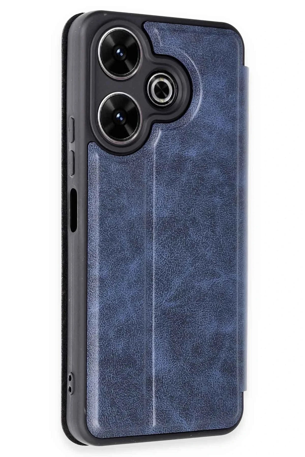 Mey İthalat® Redmi 13 4G Kılıf Flip Cover - Lacivert