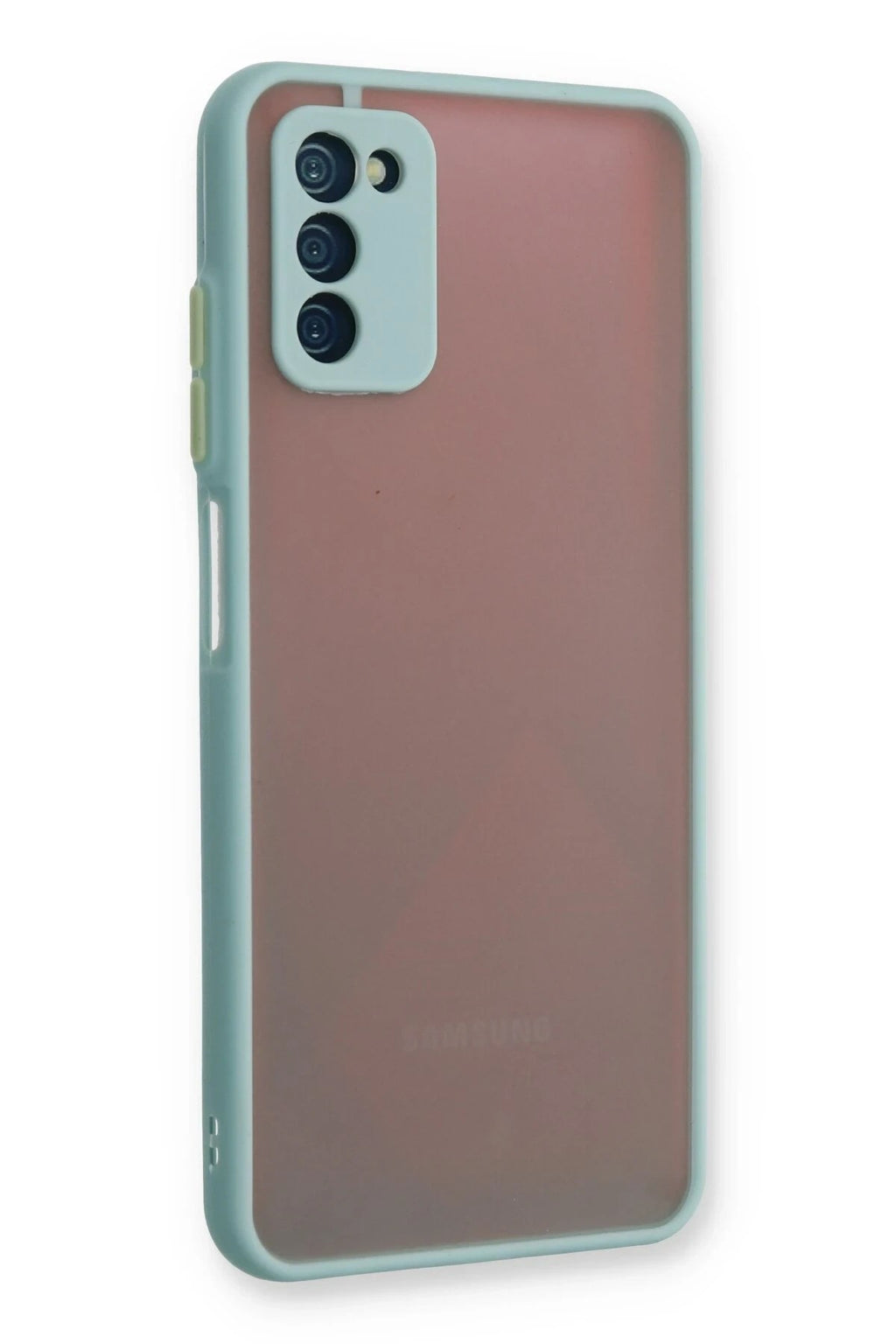 Mey İthalat® Samsung Galaxy A03S Kılıf Montreal Silikon Kapak - Turkuaz
