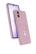 Mey İthalat® Samsung Galaxy A07 4G Regal Magsafe Standlı Kapak - Açık Pembe