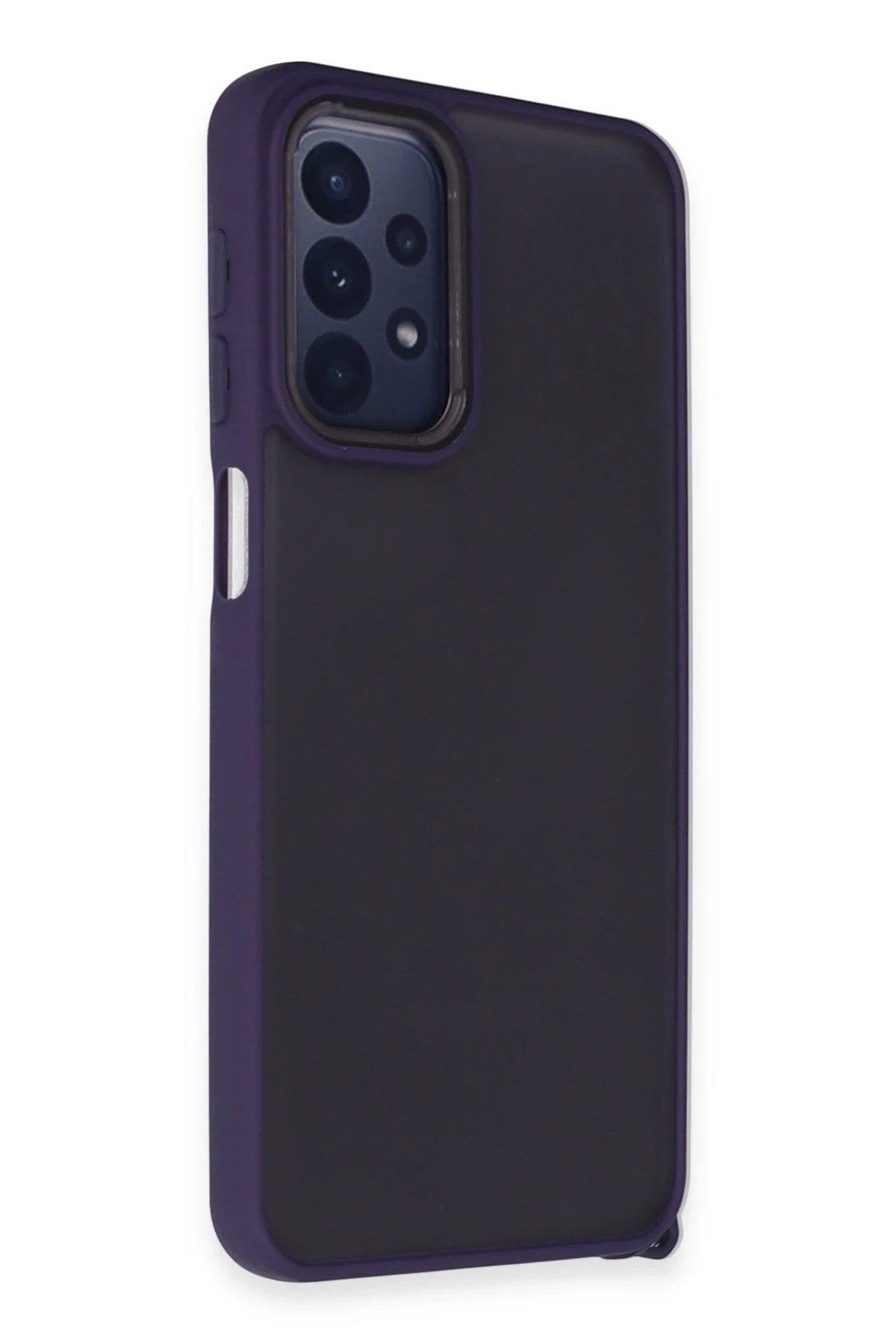 Mey İthalat® Samsung Galaxy A23 4G Kılıf Elegant Kapak - Derin Mor