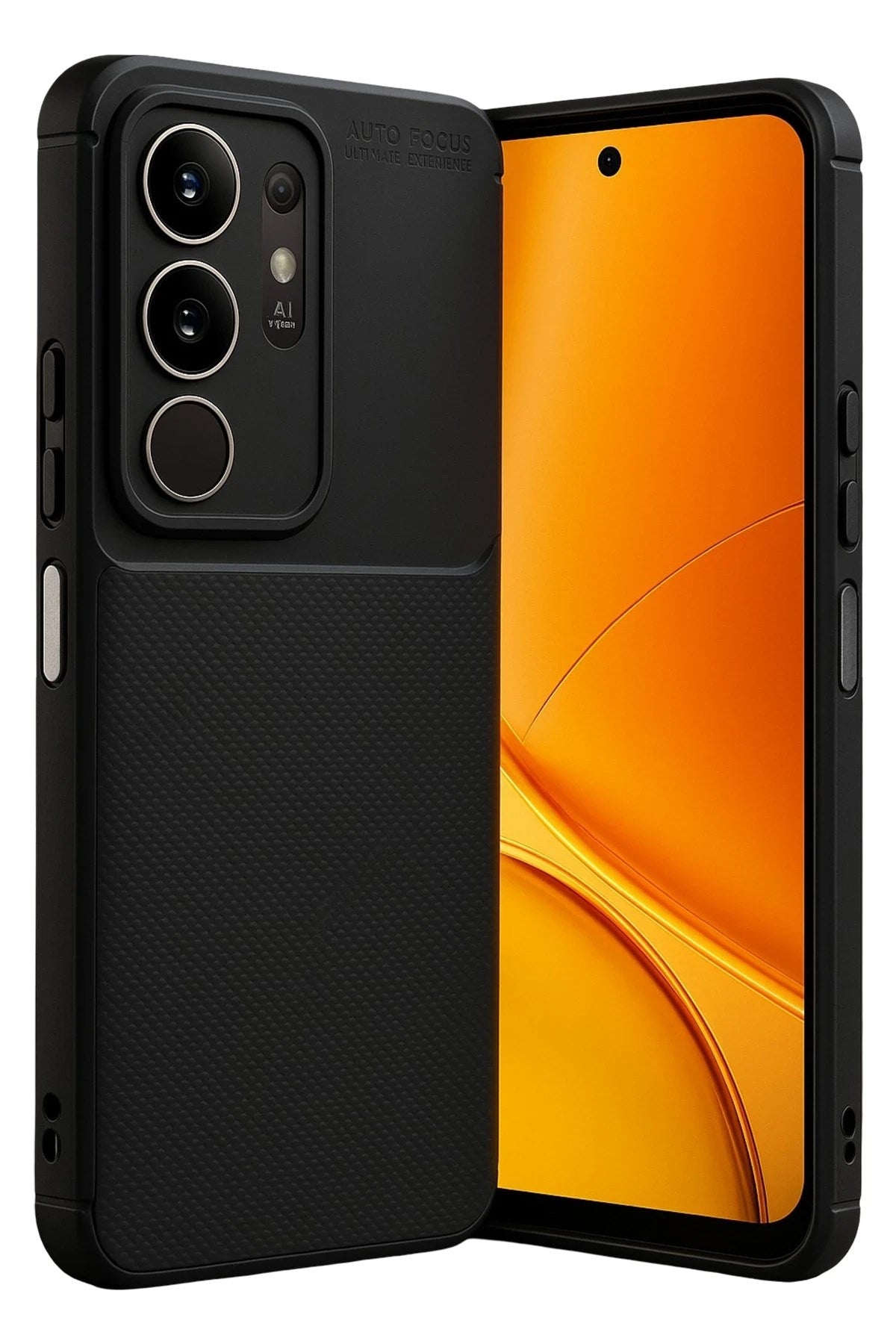Mey İthalat® Vivo Y29 4G Auto Focus Karbon Kapak - Siyah
