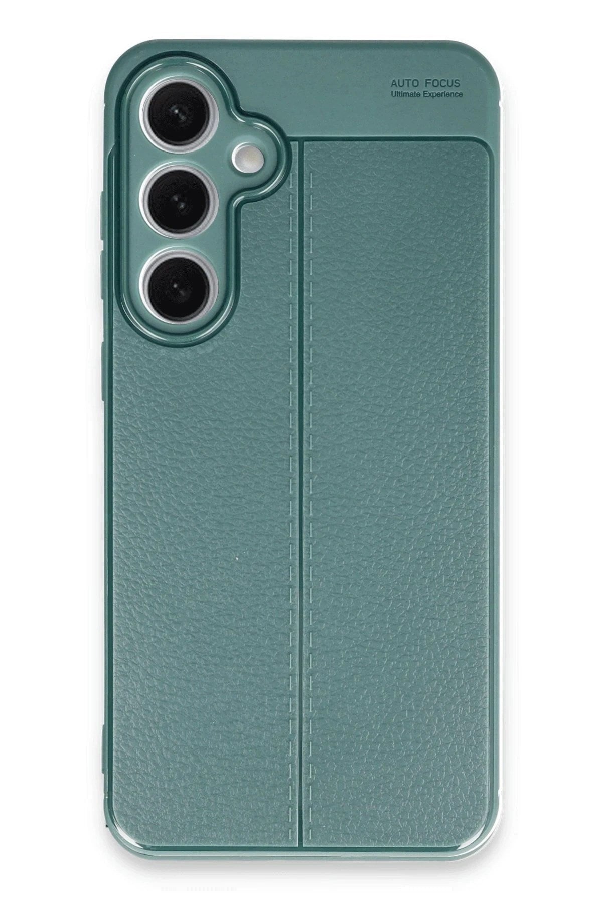 Mey İthalat® Samsung Galaxy S24 FE Kılıf Auto Focus Kapak - Koyu Yeşil