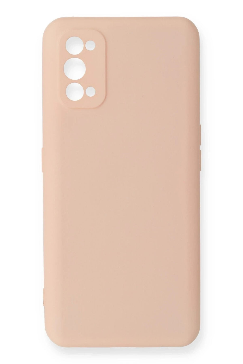 Mey İthalat® Realme 7 Pro Kılıf Nano içi Kadife Silikon - Pudra