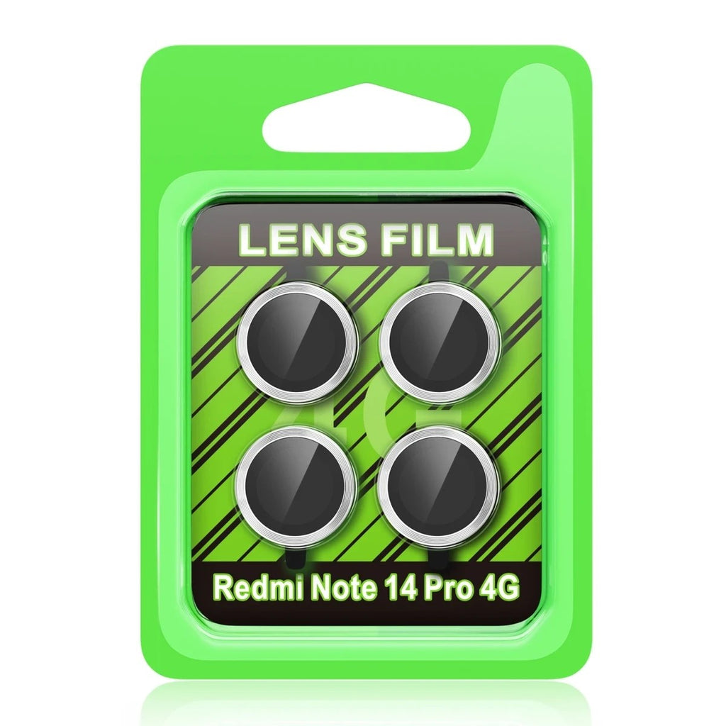 Mey İthalat® Redmi Note 14 Pro 4G Raze Metal Kamera Lens - Gümüş