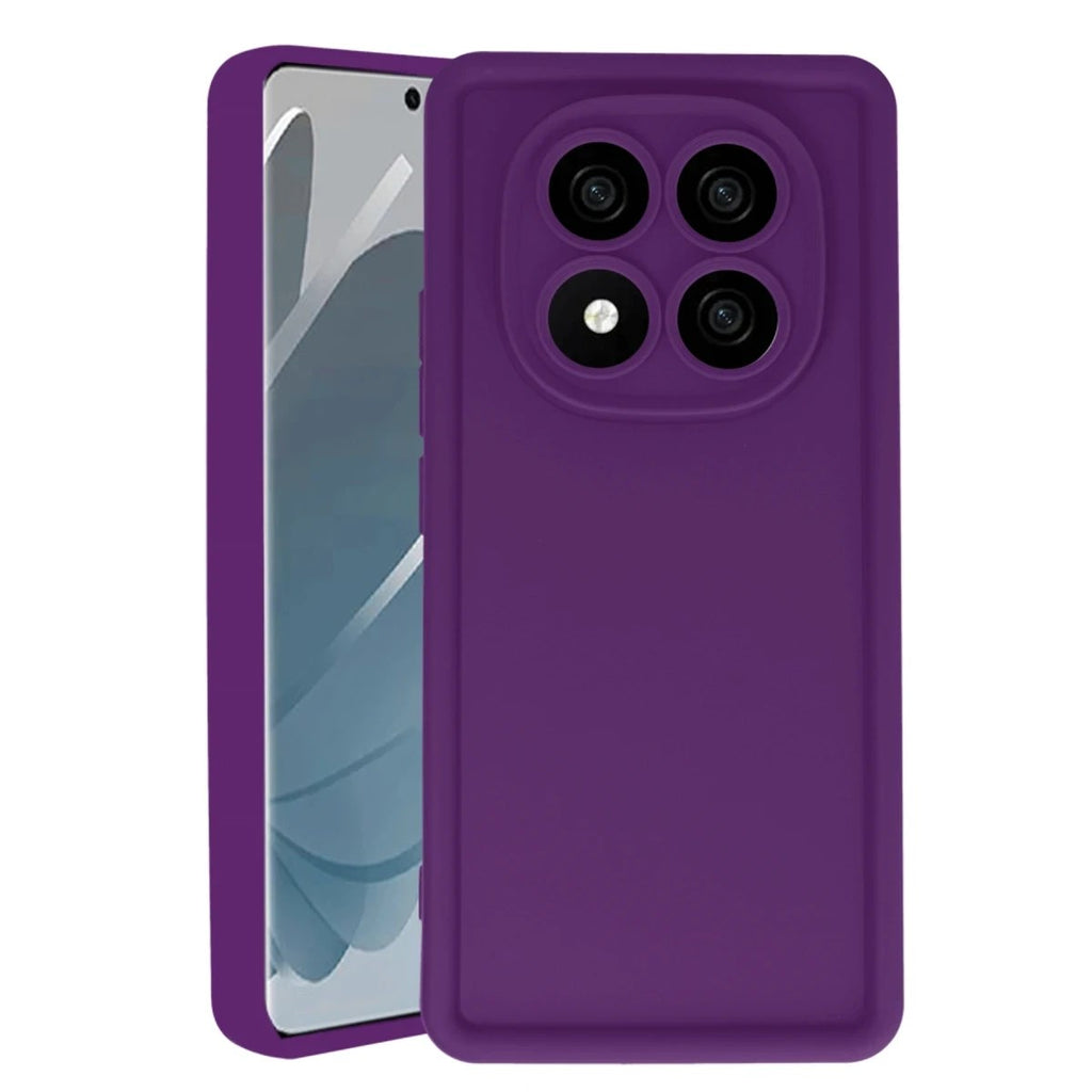Mey İthalat® Redmi Note 14 Pro 5G Kılıf Viera Silikon - Mürdüm