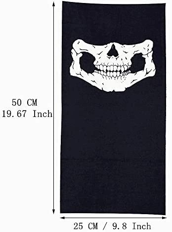 Mey İthalat® Motorcu Boyunluk Baf Buff Bandana 25x48 cm Model 7