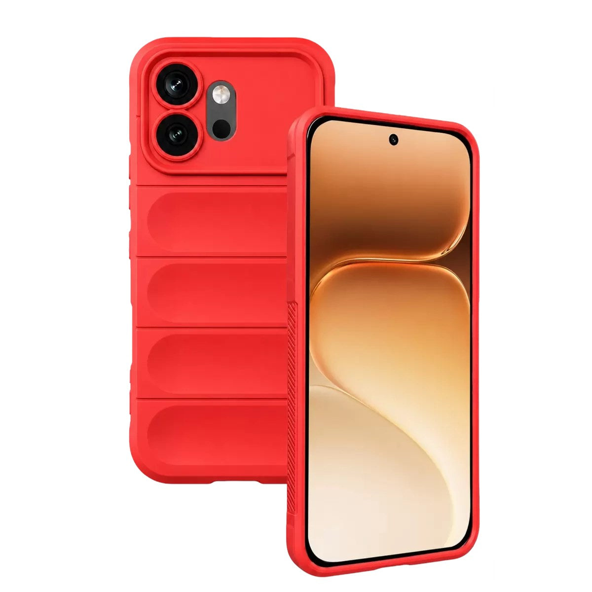 Mey İthalat® Huawei Honor 600 Optimum Silikon - Kırmızı