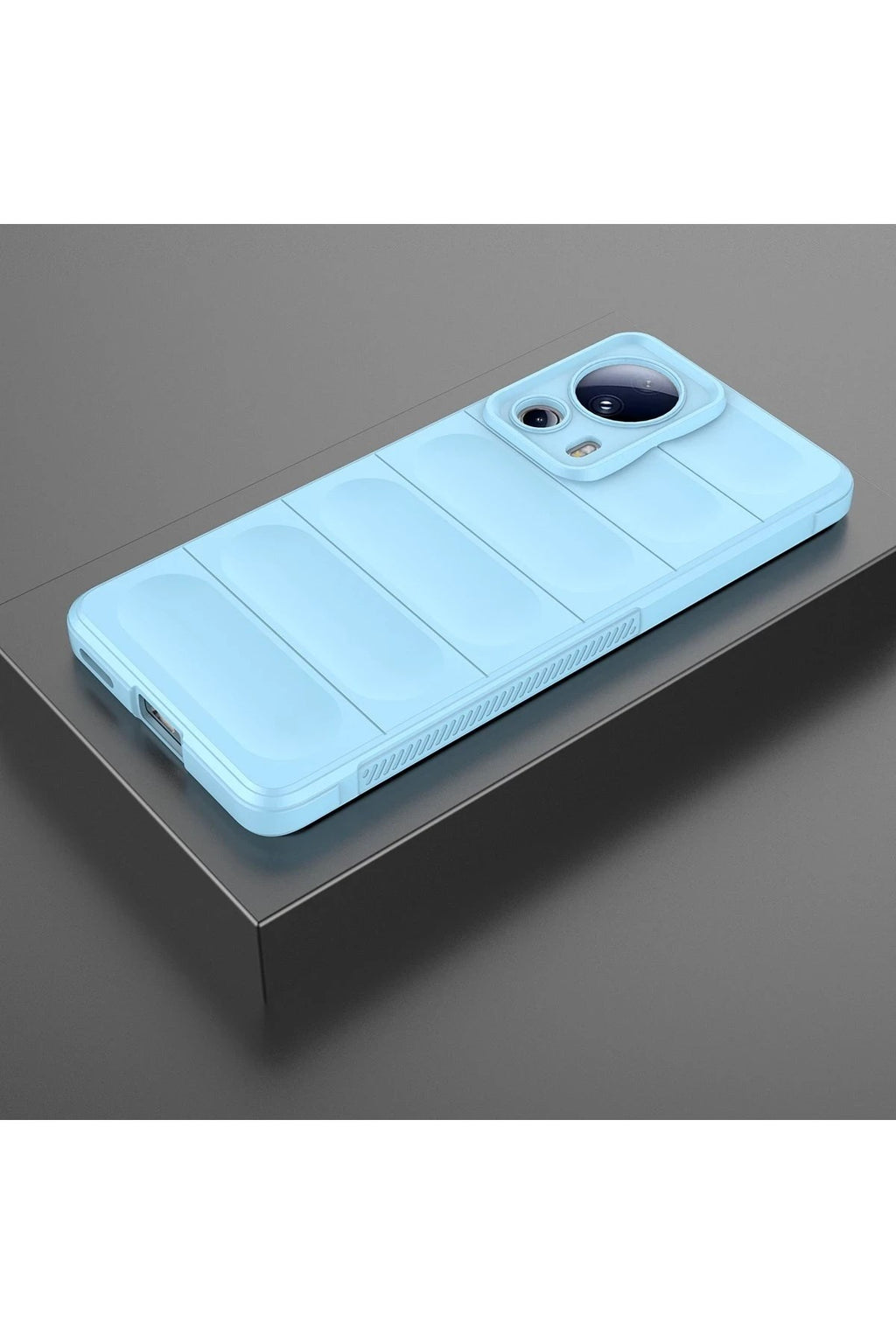 Mey İthalat® Mi 13 Lite Kılıf Optimum Silikon - Sky Blue
