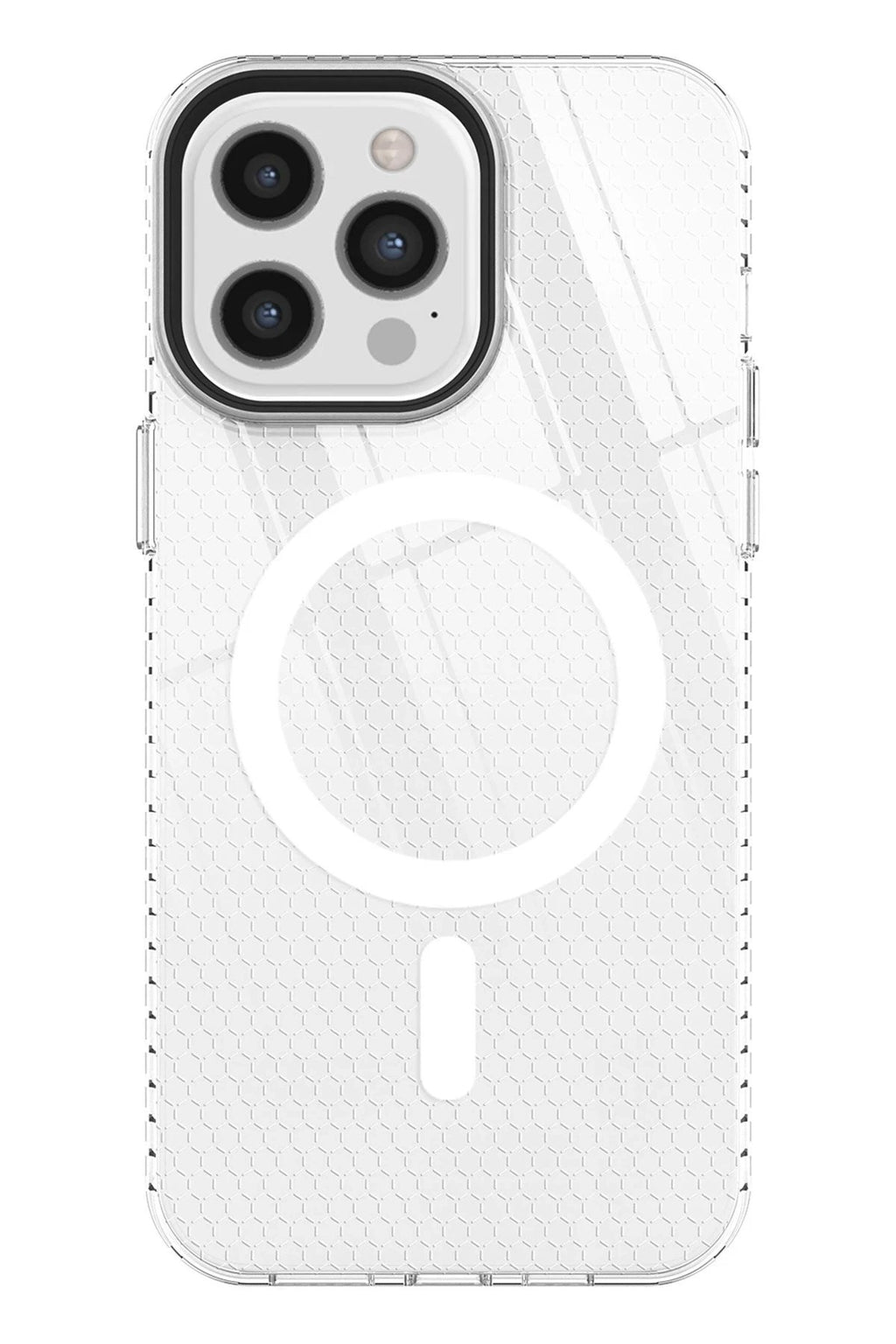 Mey İthalat® iPhone 12 Pro Max Kılıf Beta Magneticsafe Silikon - Şeffaf