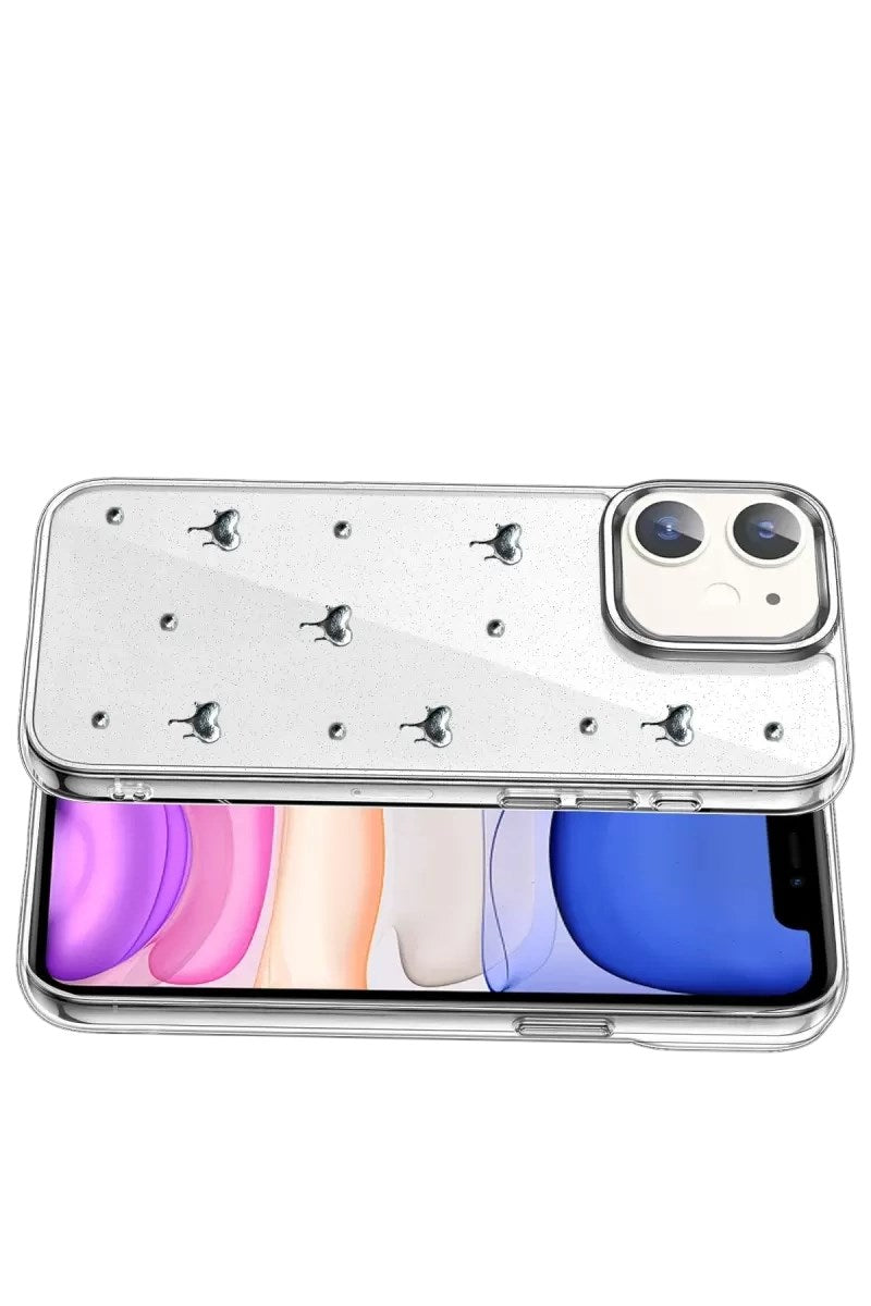 Mey İthalat® iPhone 11 Fiyonk Desenli Kapak - Desen 1