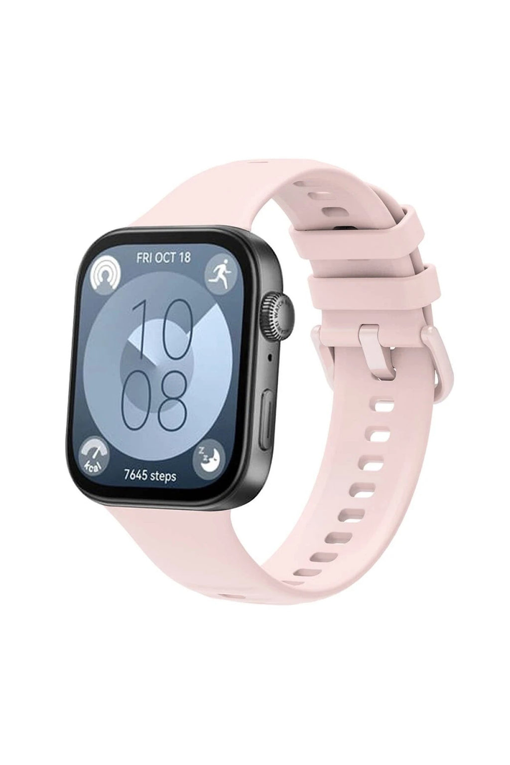 Mey İthalat® Huawei Watch Fit 3 Klasik Kordon - Pudra