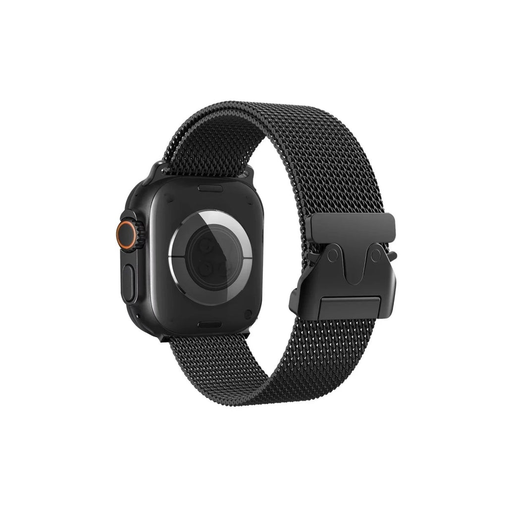 Mey İthalat® Watch 42mm Milano Metal Kordon - Siyah