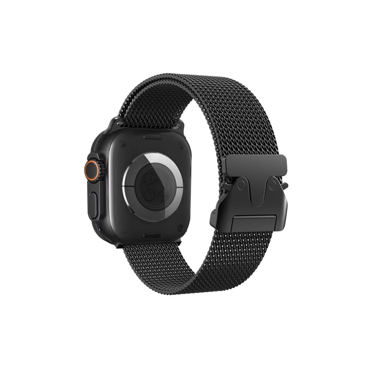 Mey İthalat® Watch 42mm Milano Metal Kordon - Siyah