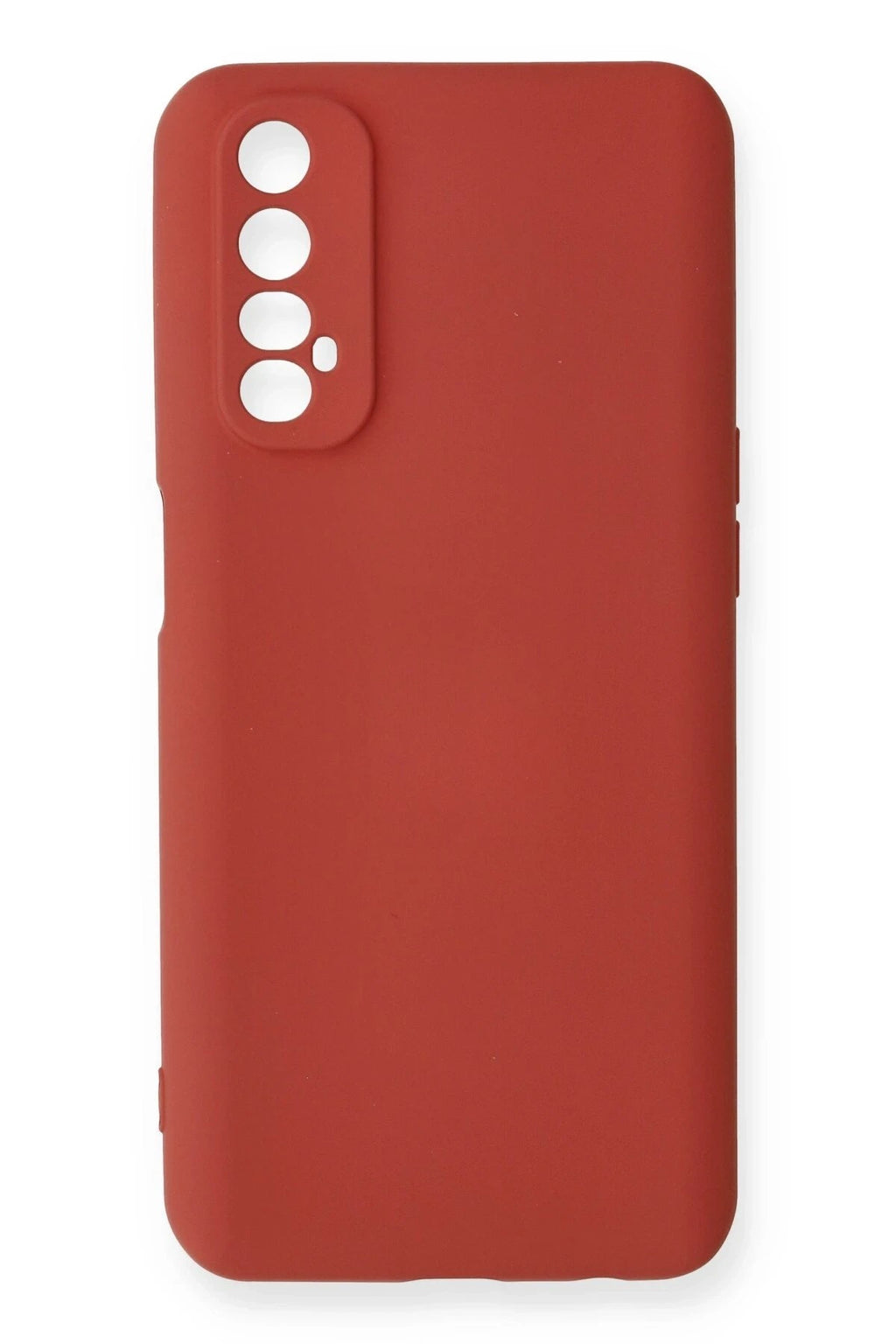 Mey İthalat® Realme 7 Kılıf Nano içi Kadife Silikon - Kiremit