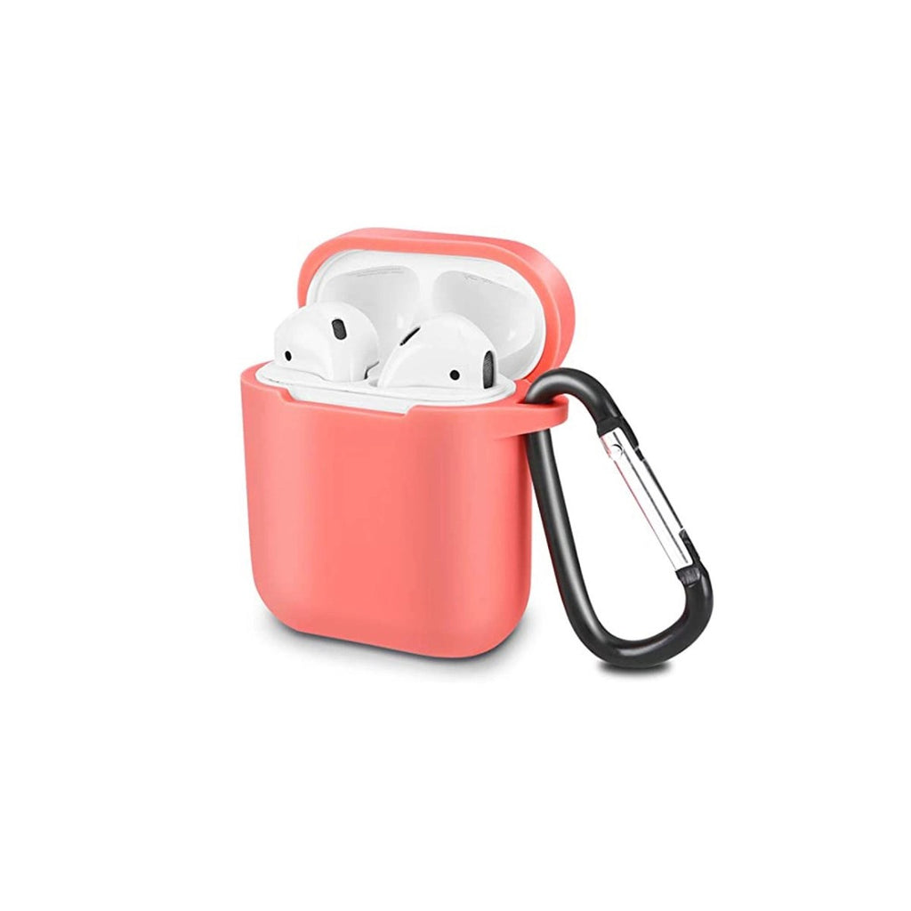 Mey İthalat® Airpods 2 (2.nesil) Sert Silikon Kılıf - Fuşya
