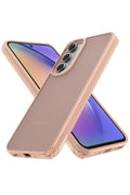 Mey İthalat® Samsung Galaxy A54 5G Kılıf Elegant Kapak - Pudra