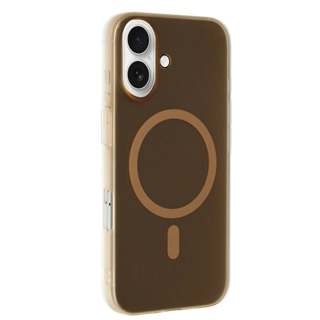 Mey İthalat® iPhone 16 Plus Tuna PC Slim Magsafe Kapak - Desert