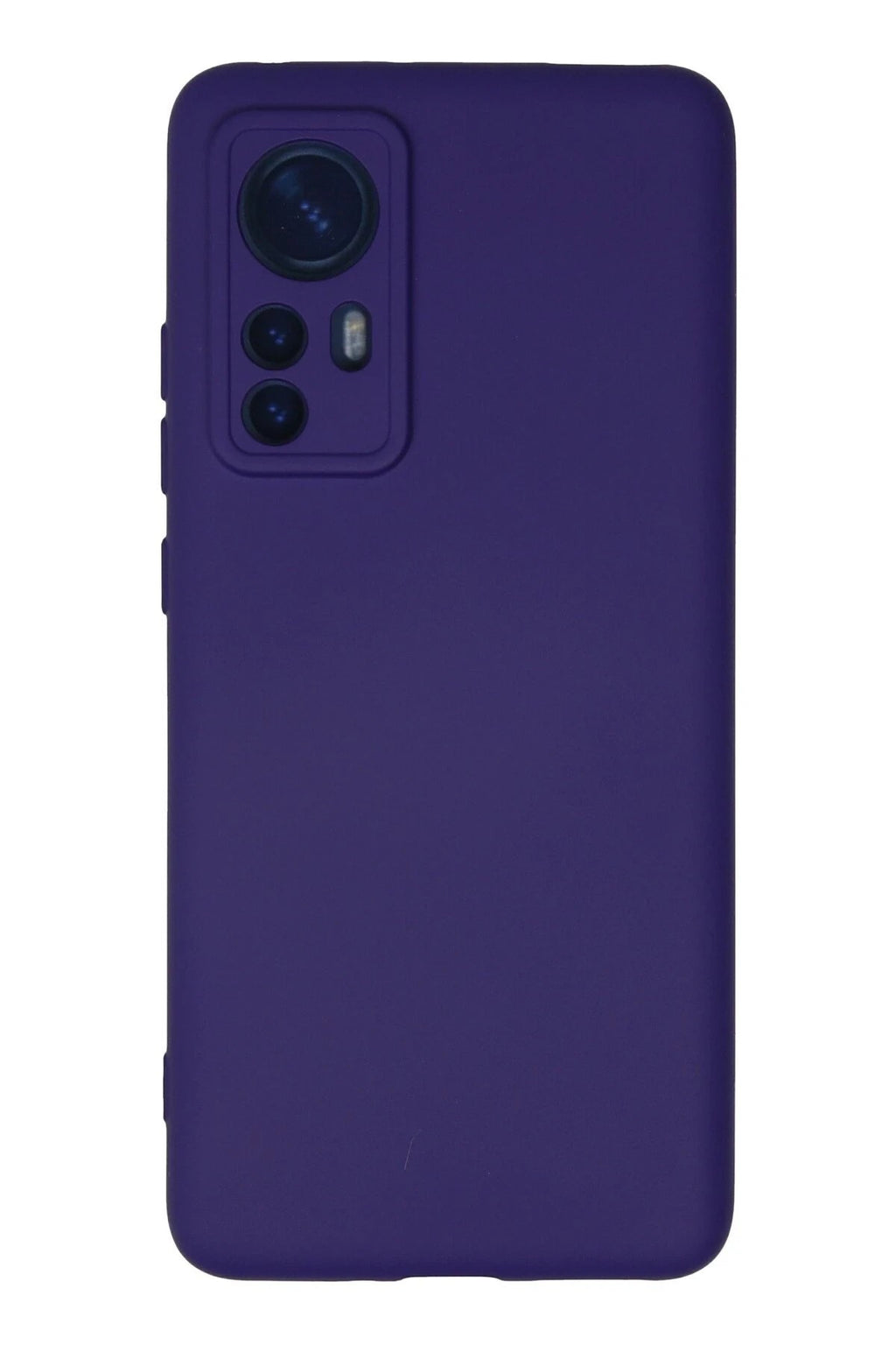 Mey İthalat® Mi 12 Kılıf Nano içi Kadife Silikon - Mor