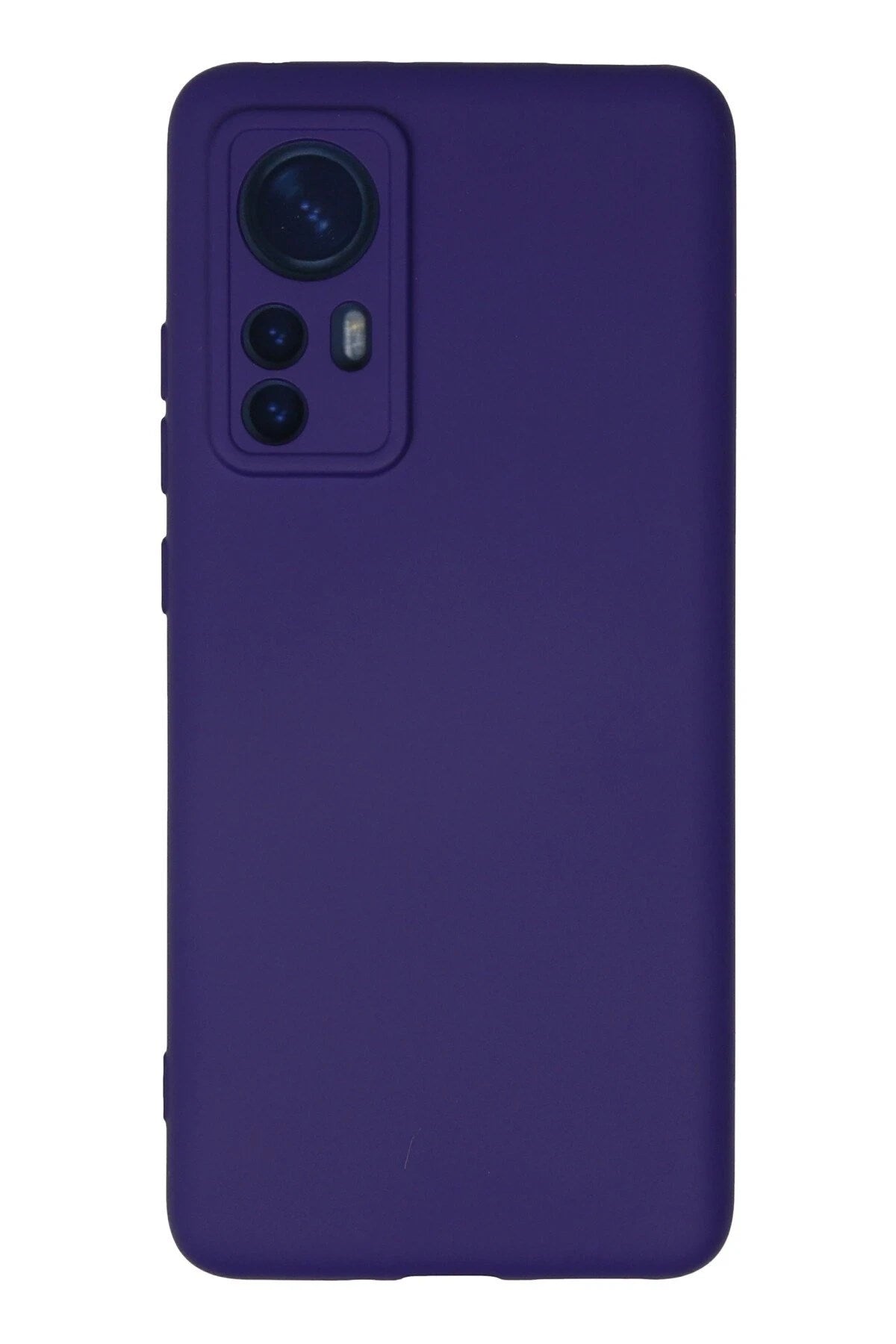 Mey İthalat® Mi 12 Kılıf Nano içi Kadife Silikon - Mor