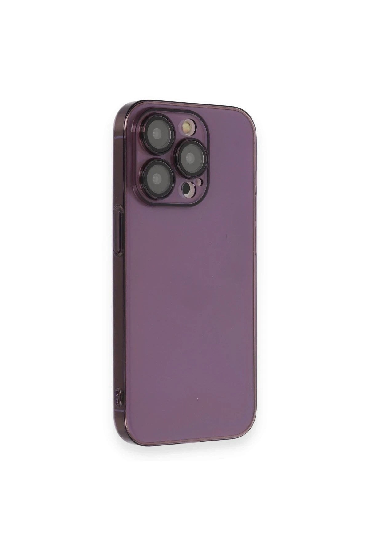 Mey İthalat® iPhone 13 Pro Max Kılıf Armada Lensli Kapak - Derin Mor