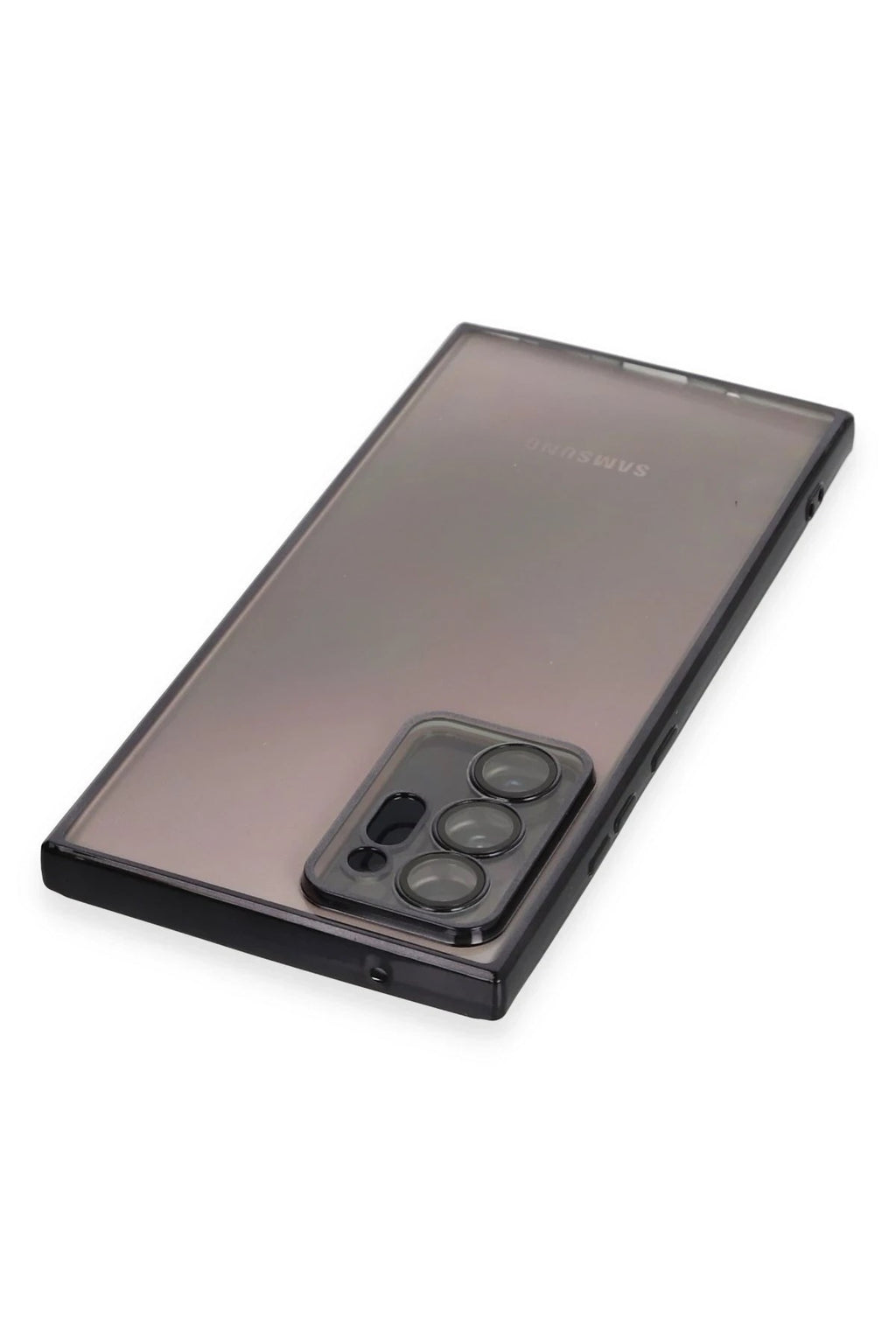 Mey İthalat® Samsung Galaxy Note 20 Ultra Kılıf Lensli Silikon - Siyah