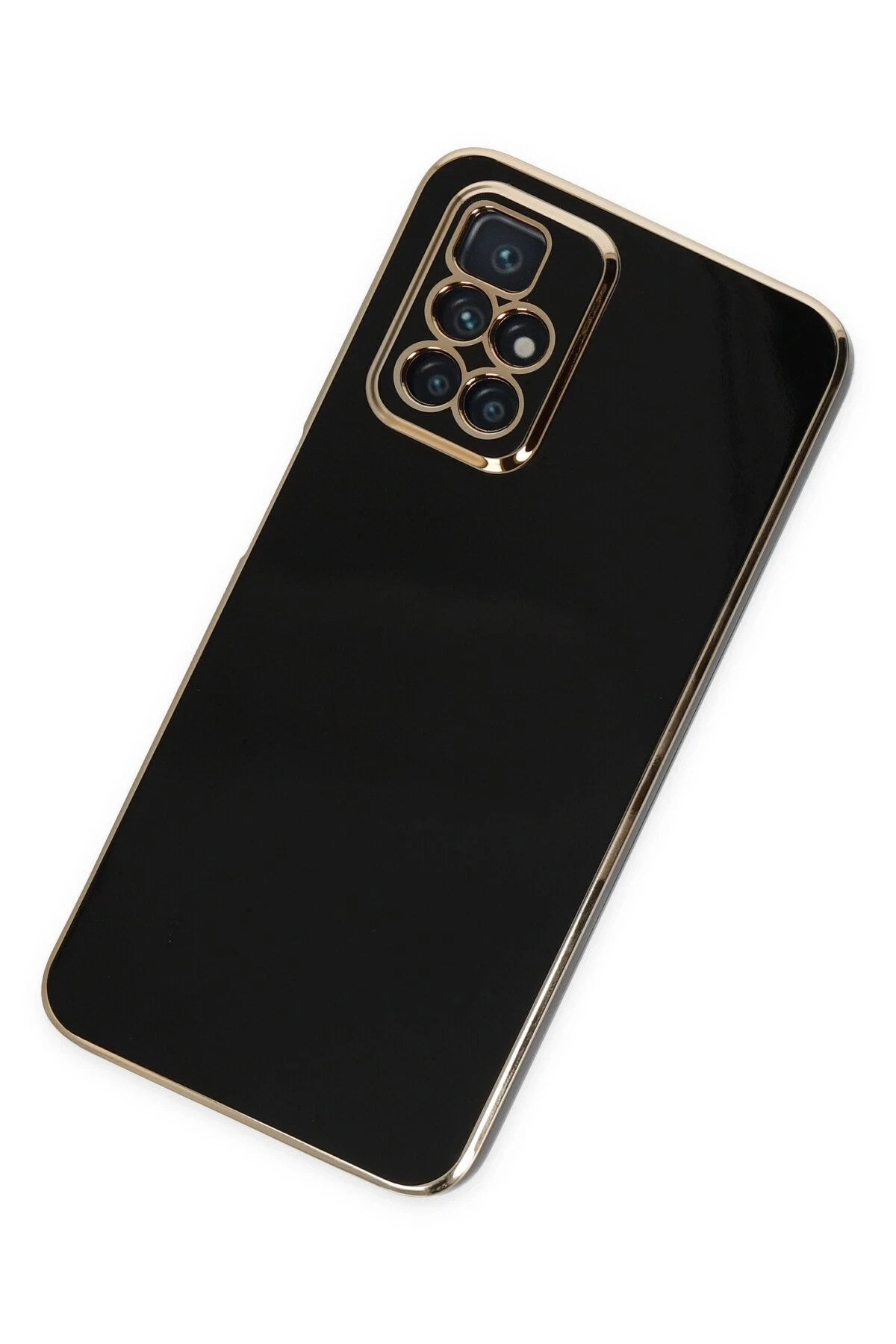 Mey İthalat® Redmi 10 2022 Kılıf Volet Silikon - Siyah