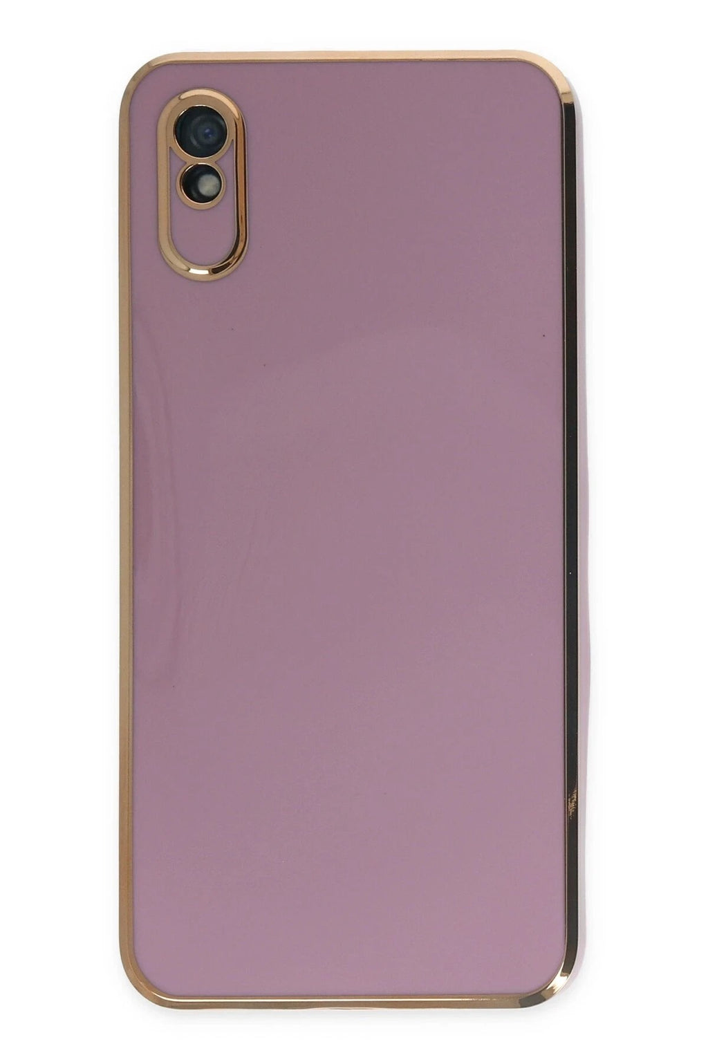 Mey İthalat® Redmi 9A Kılıf Volet Silikon - Mor