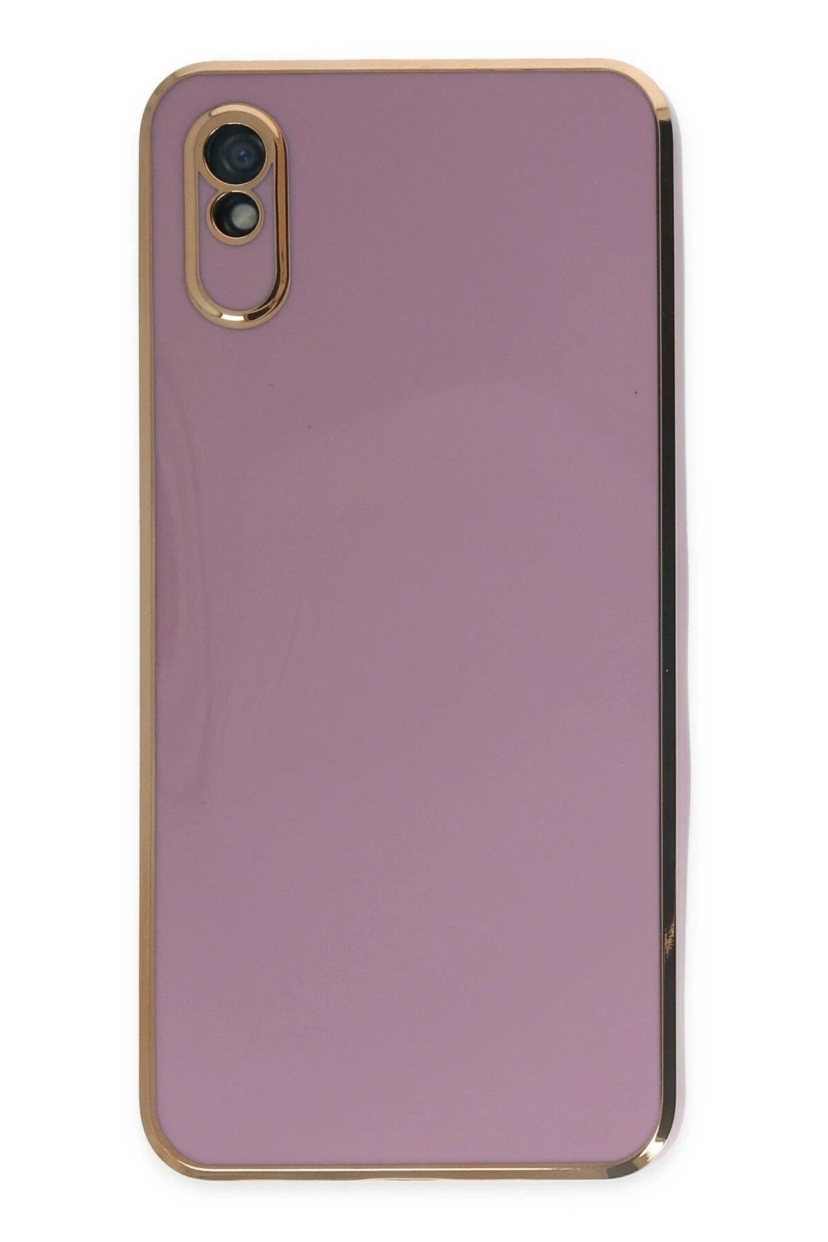 Mey İthalat® Redmi 9A Kılıf Volet Silikon - Mor