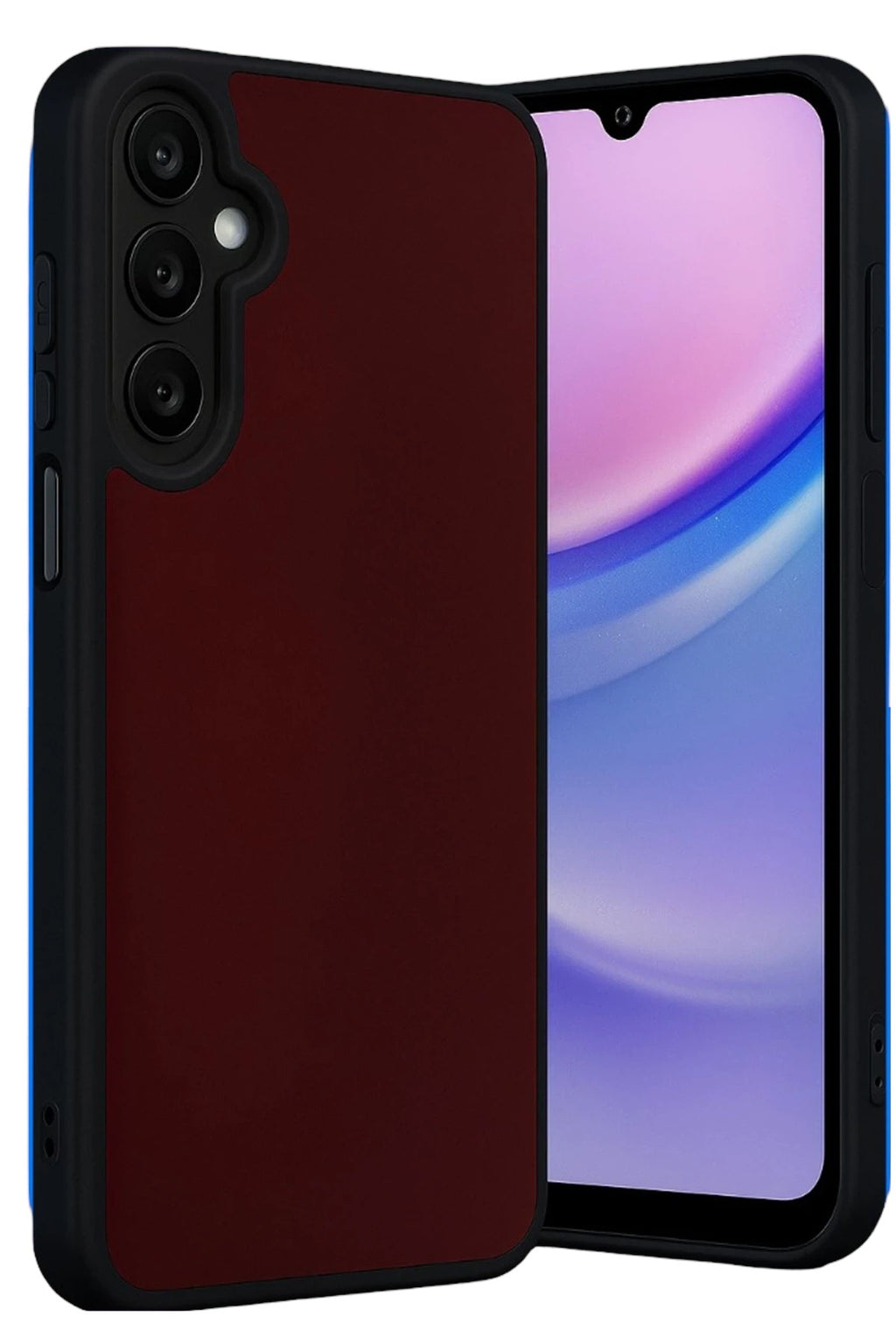 Mey İthalat® Samsung Galaxy M15 Kılıf Aras Deri Kapak - Bordo