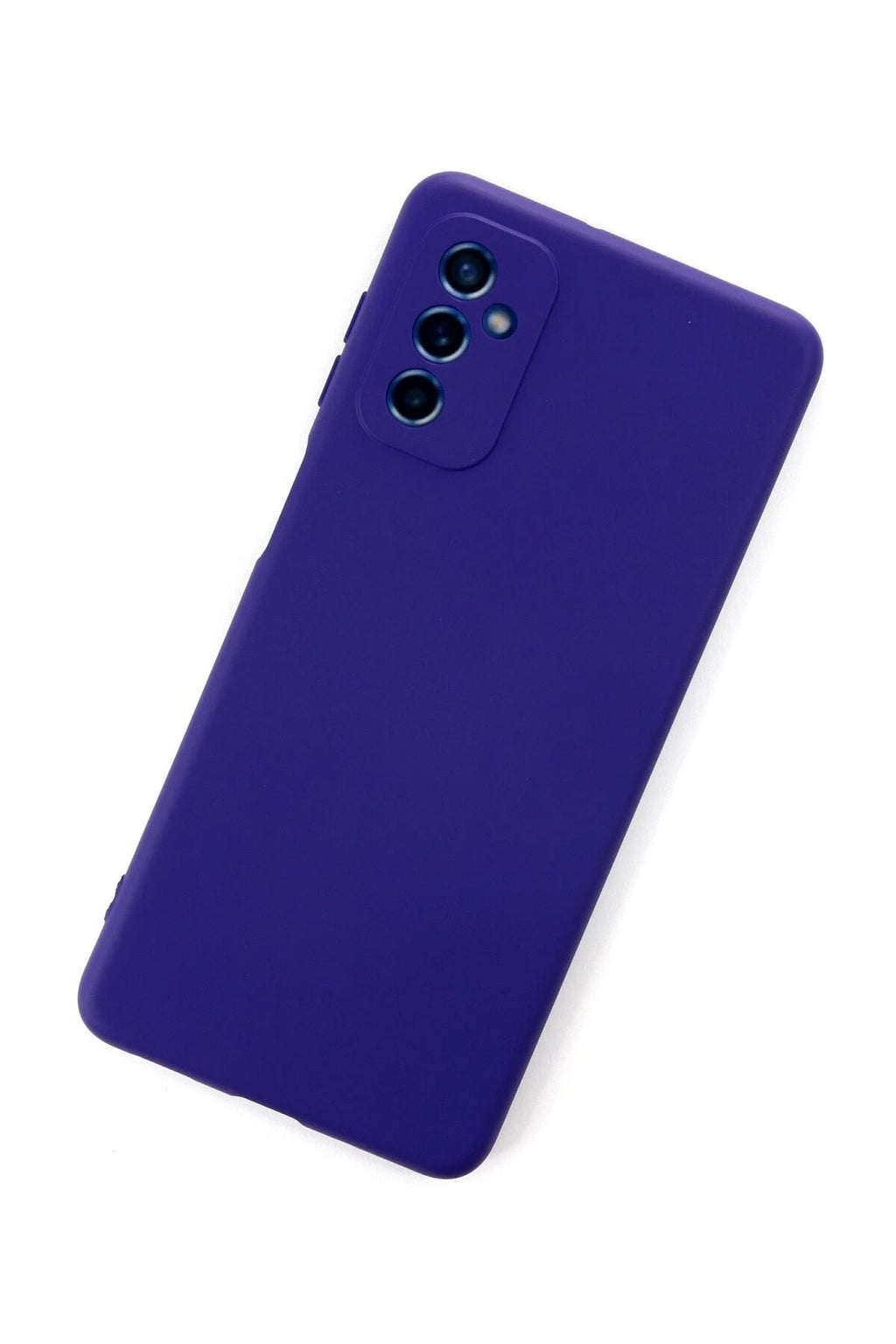Mey İthalat® Samsung Galaxy M52 5G Kılıf Nano içi Kadife Silikon - Mor