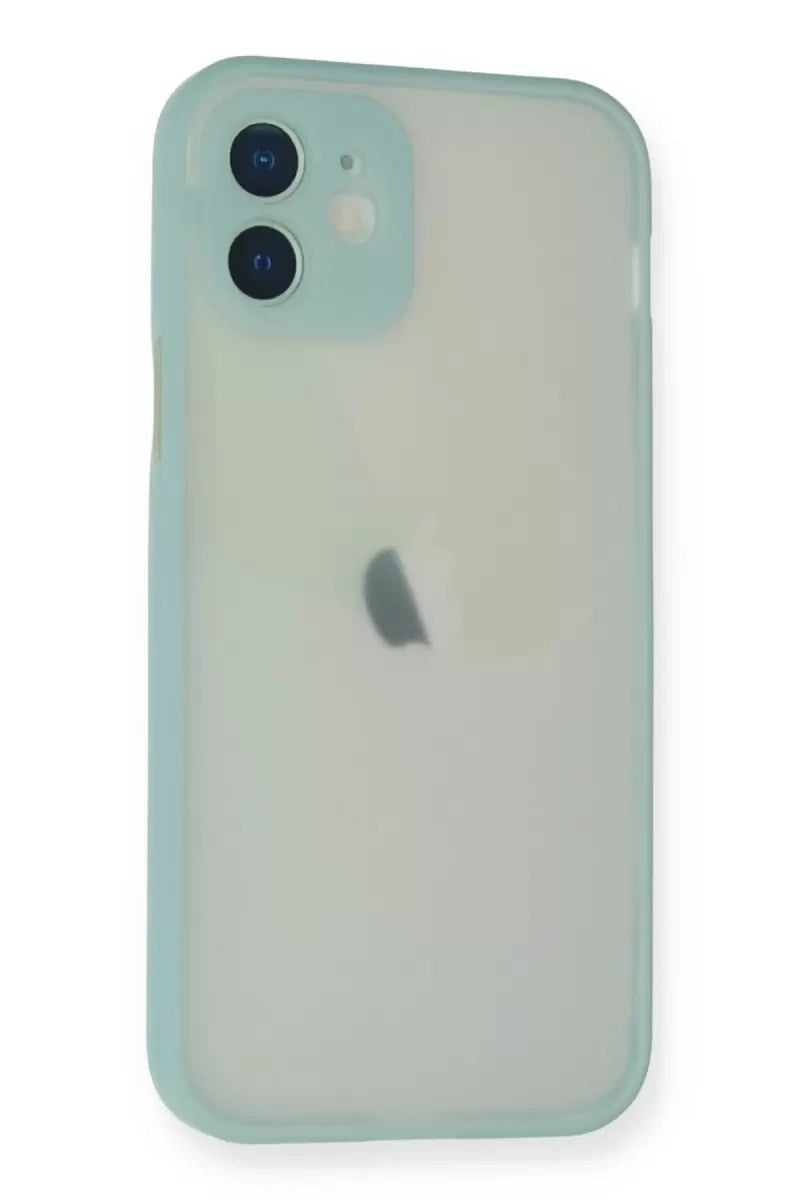 Mey İthalat® iPhone 11 Pro Max Kılıf Montreal Silikon Kapak - Turkuaz
