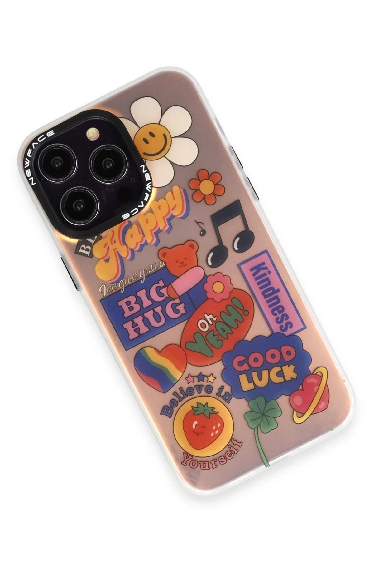 Mey İthalat® iPhone 14 Pro Kılıf Estoril Desenli Kapak - Estoril - 15