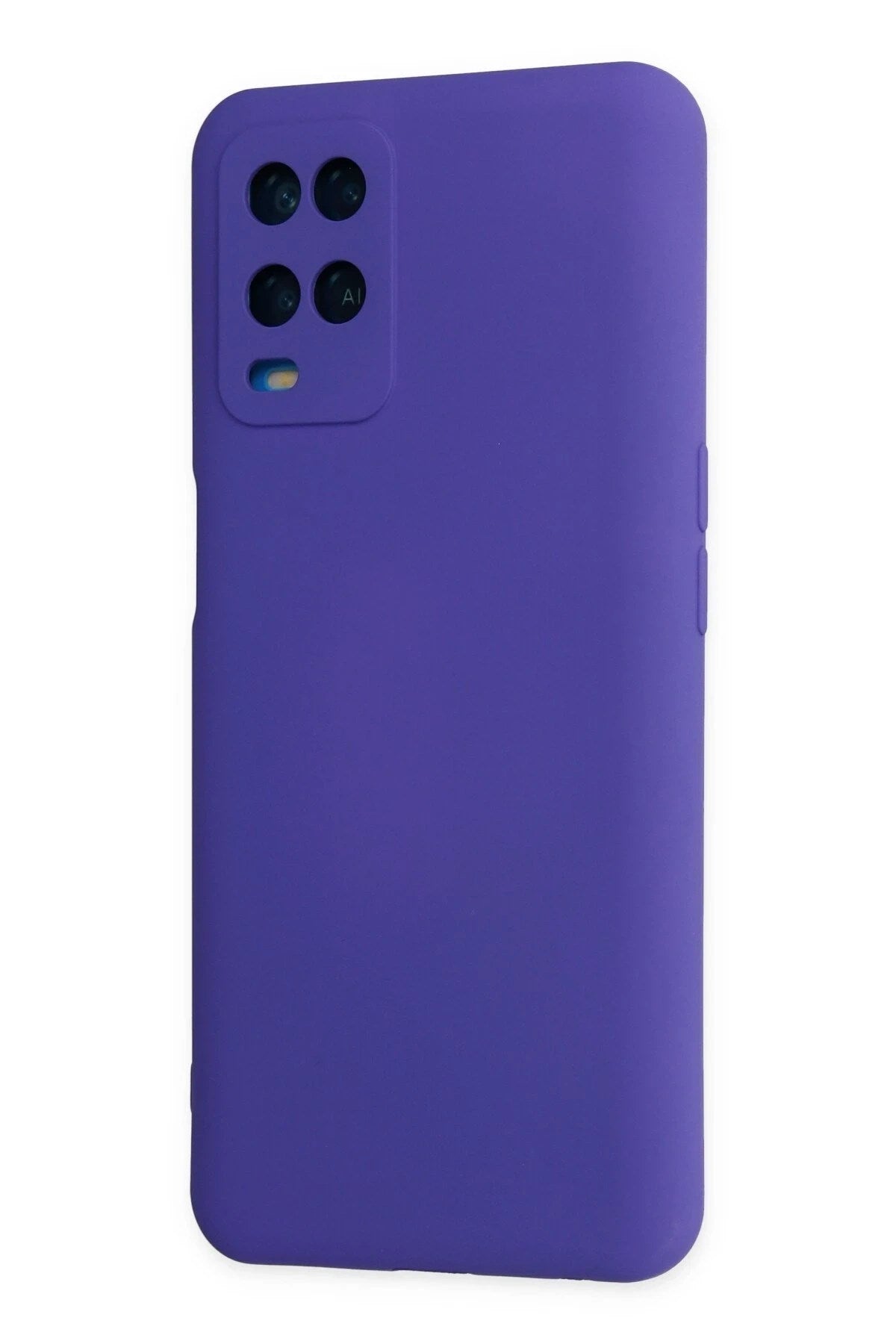 Mey İthalat® A54 4G Kılıf Nano içi Kadife Silikon - Mor