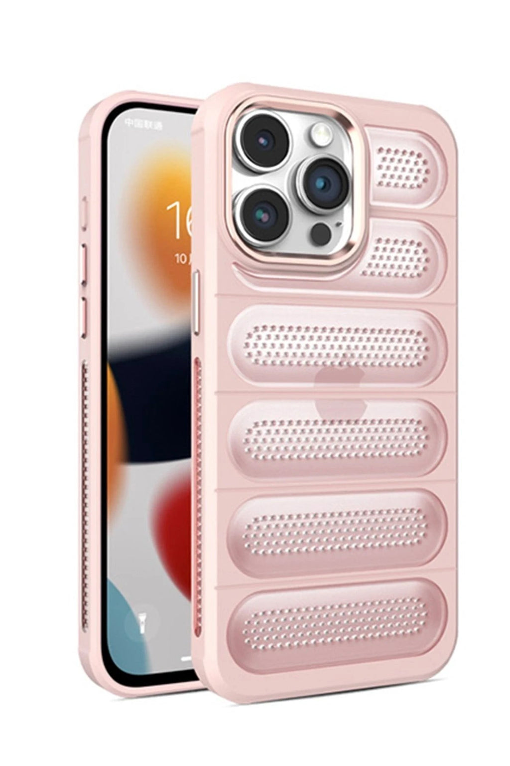 Mey İthalat® iPhone 15 Pro Max Kılıf Airmax Silikon Kapak - Pembe