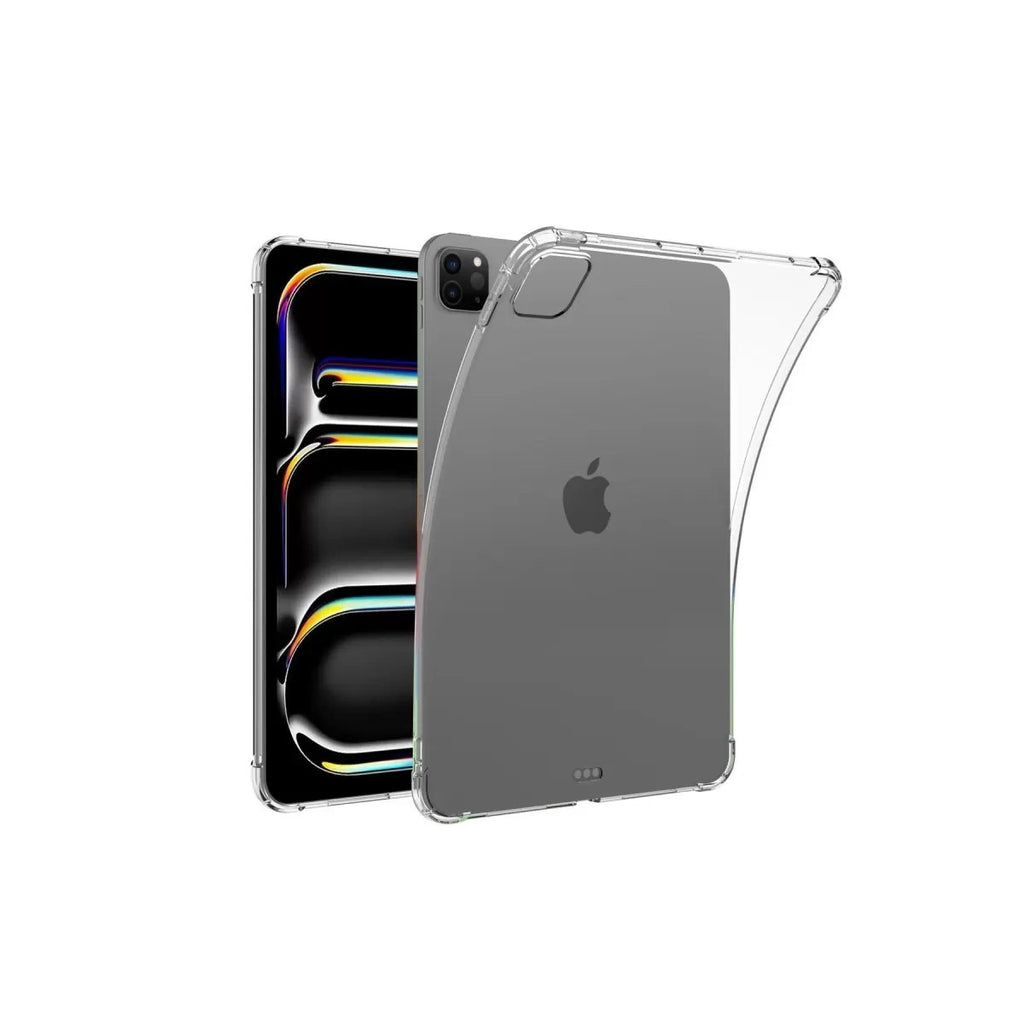 Mey İthalat® iPad Pro 11 (2024) Kılıf Anti Shock Tablet Silikon - Şeffaf