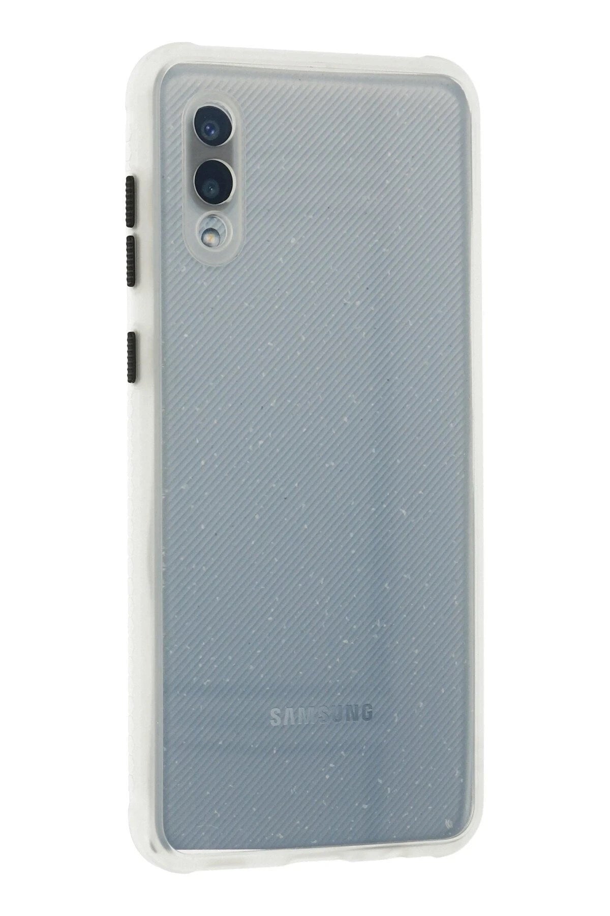 Mey İthalat® Samsung Galaxy A02 Kılıf Miami Şeffaf Silikon - Şeffaf