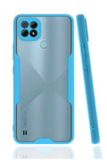 Mey İthalat® Realme C21 Kılıf Platin Silikon - Mavi