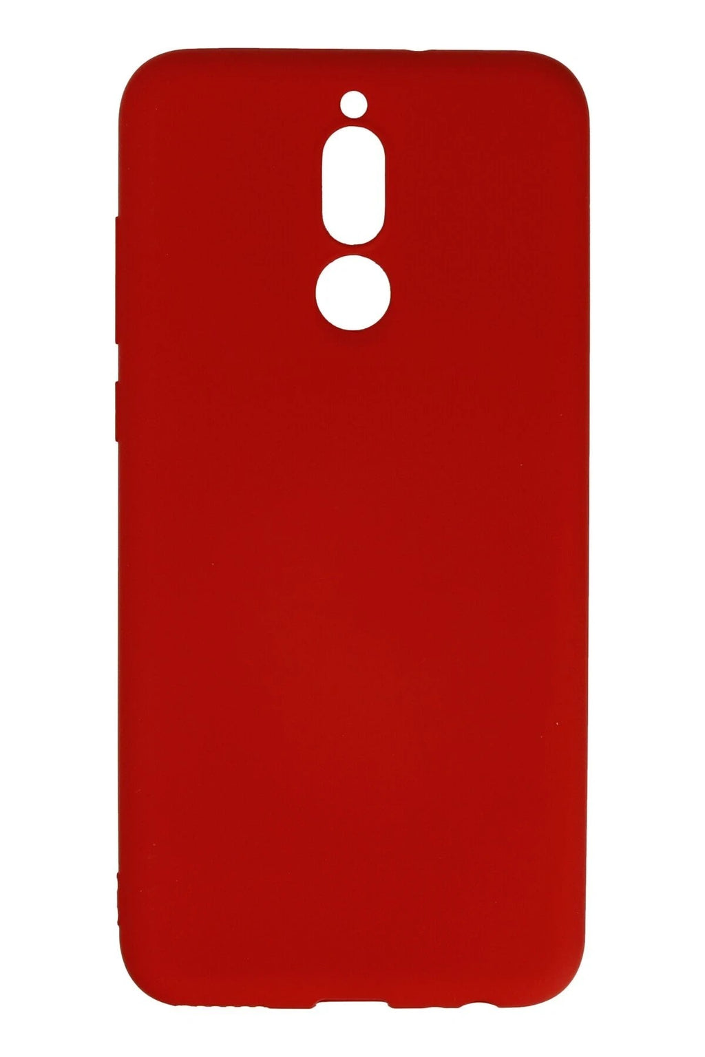 Mey İthalat® Huawei Mate 10 Lite Kılıf Nano içi Kadife Silikon - Kırmızı