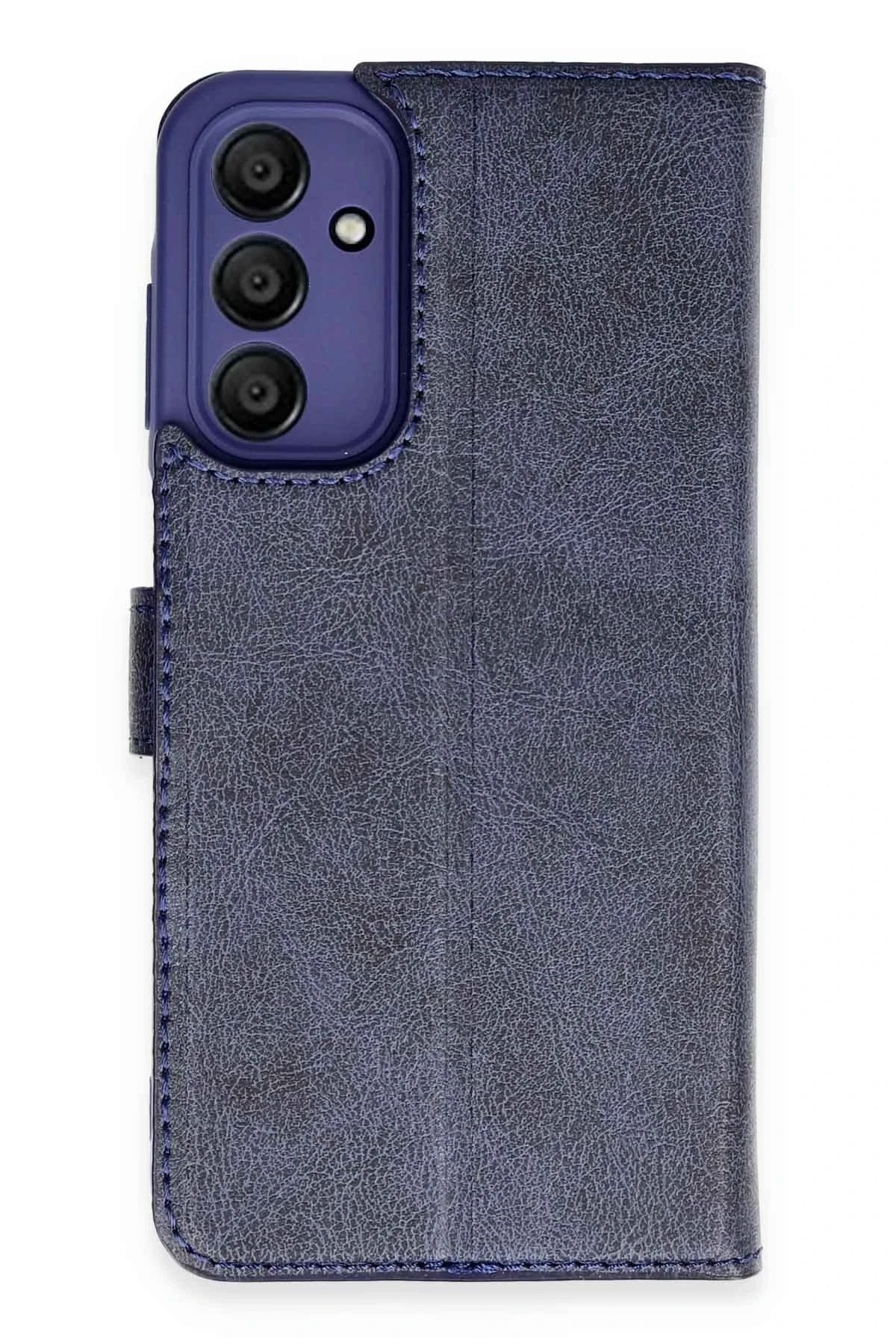 Mey İthalat® Samsung Galaxy A15 4G Kılıf Trend S Plus Kapaklı Kılıf - Lacivert