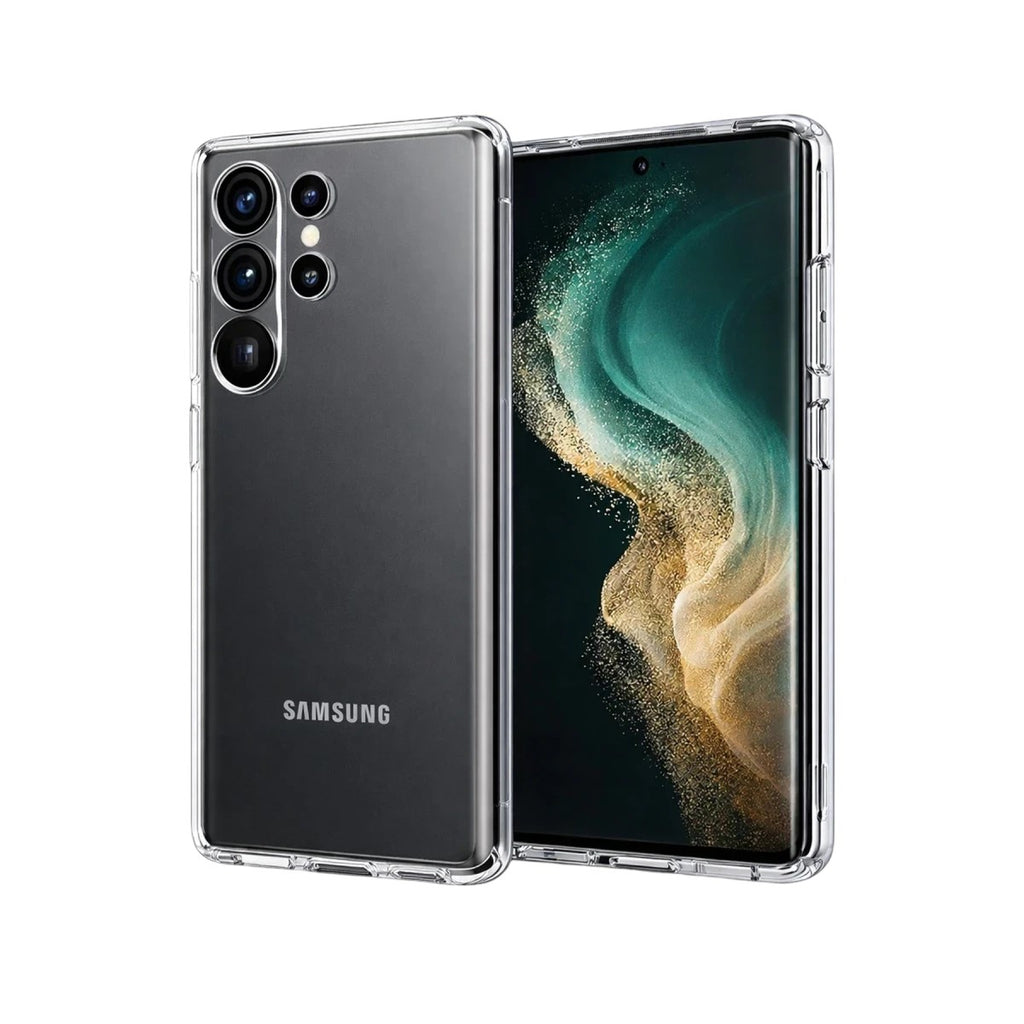 Mey İthalat® Samsung Galaxy S26 Ultra Lüx Şeffaf Silikon - Şeffaf