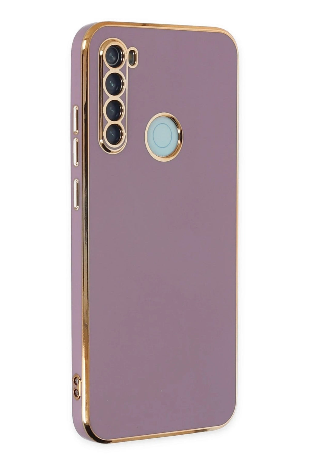 Mey İthalat® Redmi Note 8 Kılıf Volet Silikon - Mor